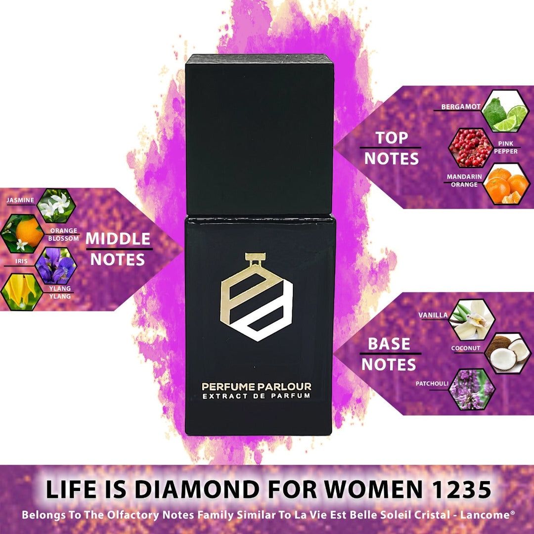 Life Is Diamond For Women - 1235