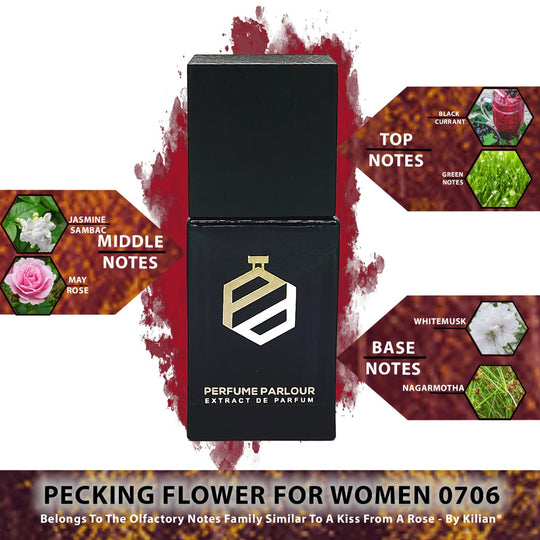 Pecking Flower For Women - 0706